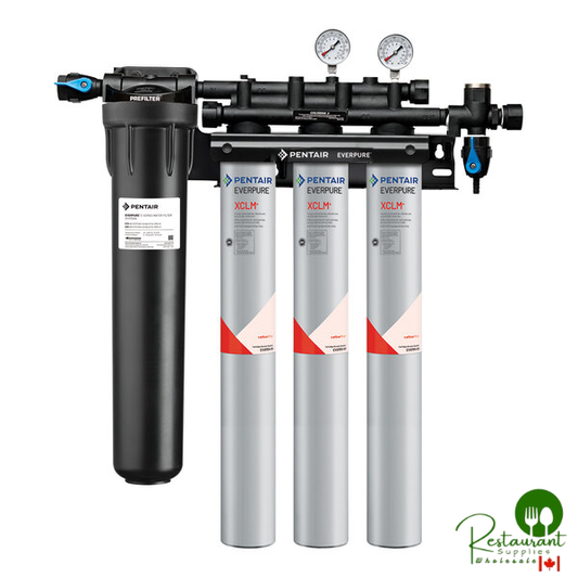 Everpure EV9761-23 Coldrink 3-XCLM+ Water Filtration System with Pre-Filter - 5 Micron and 6/5.01/3 GPM