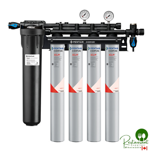 Everpure EV9761-24 Coldrink 4-XCLM+ Water Filtration System with Pre-Filter - 5 Micron and 8/6.68/4 GPM