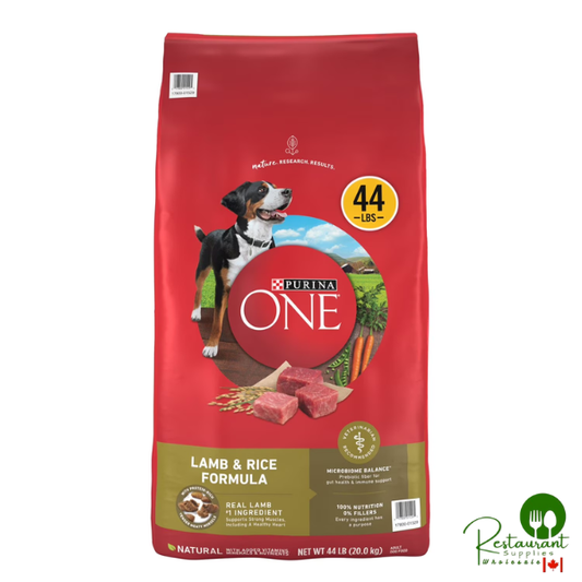 Purina ONE SmartBlend Natural Lamb and Rice, Adult Dry Dog Food, 44 lbs.