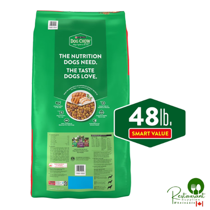 Purina Dog Chow Complete, Chicken Flavor, Adult Dry Dog Food, 48 lbs.