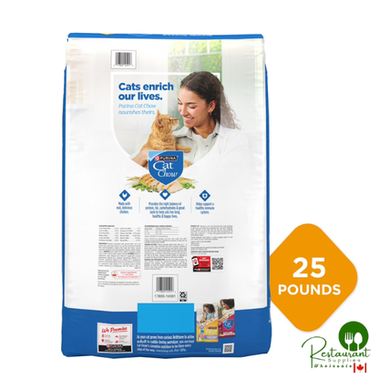 Purina, Cat Chow Complete, Chicken Flavored, Dry Cat Food, 25 lbs.