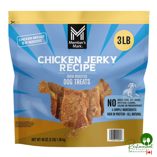Member's Mark Chicken Jerky Recipe Dog Treats, 48 oz.