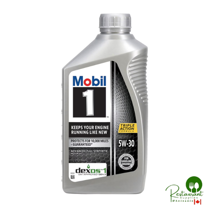 Mobil 1 5W-30 6 pk, 1 quart bottles