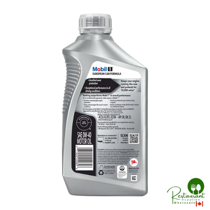 Mobil 1 FS 0W-40 Synthetic Motor Oil 1-quart bottles, 6-pk