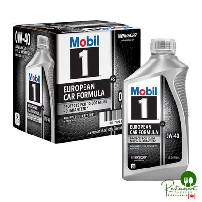 Mobil 1 FS 0W-40 Synthetic Motor Oil 1-quart bottles, 6-pk
