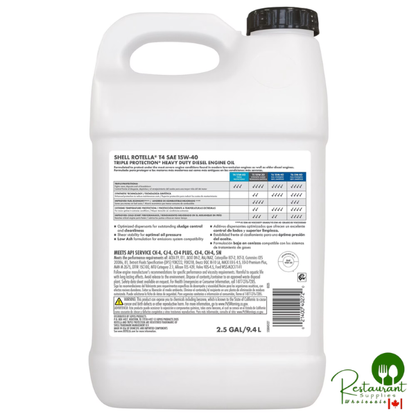 Rotella T4 Triple Protection 15W40 2-pack/2.5 gallon bottles