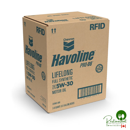 Chevron Havoline Lifelong (2/6q) Full Synthetic Motor Oil (Assorted Weights)