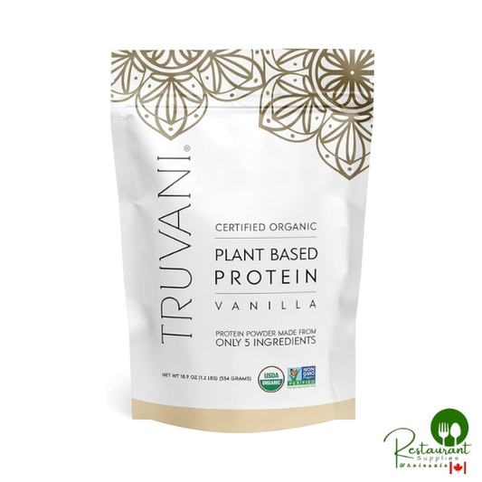 Truvani Plant Based Protein Powder | Vanilla | 20g Organic Pea Protein | 18 Servings