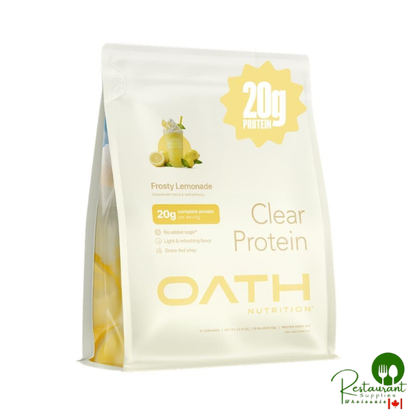 Oath Nutrition Clear Whey Isolate Protein Powder 21 servings