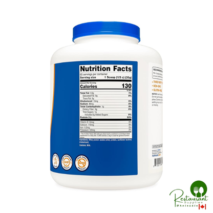 Nutricost Whey Protein Isolate (Unflavored) 5LBS