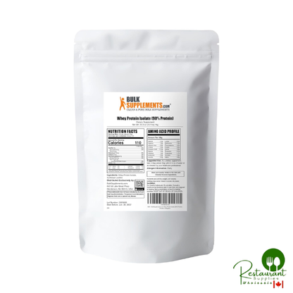 BulkSupplements.com Whey Protein Isolate Powder
