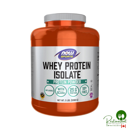 NOW Foods Sports Nutrition 5lbs, Whey Protein Isolate