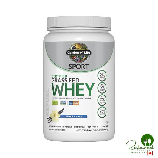 Garden of Life SPORT Whey Protein Powder Vanilla 1.5lbs