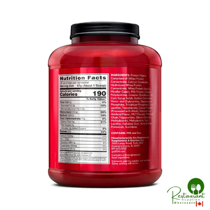 BSN SYNTHA-6 Whey Protein Powder 5lbs with Micellar Casein, Milk Protein Isolate