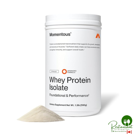 Momentous Essential Grass-Fed Whey Protein Powder 1.36lbs