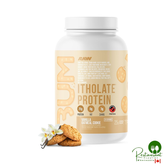 RAW Whey Isolate Protein Powder, Vanilla Oatmeal Cookie