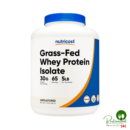 Nutricost Grass-Fed Whey Protein Isolate 5.3lbs