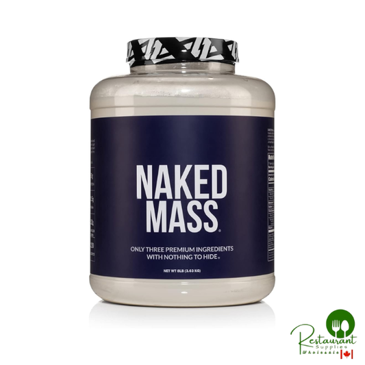 NAKED Mass - Natural Weight Gainer Protein Powder - 8 LB Bulk