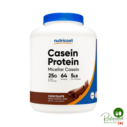 Nutricost Casein Protein Powder 5lb Chocolate