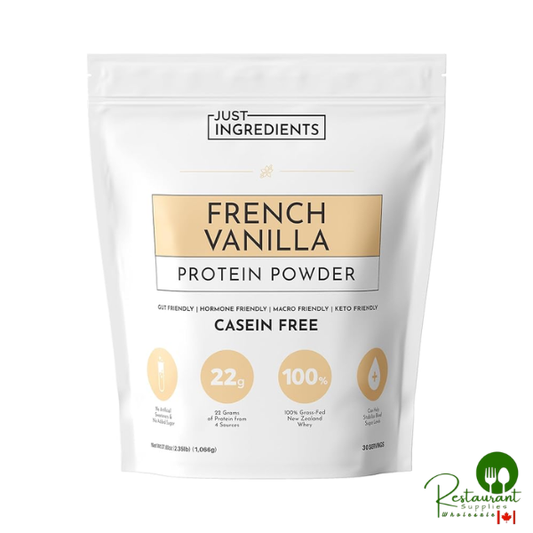 JUST INGREDIENTS French Vanilla Protein Powder 2.35lb
