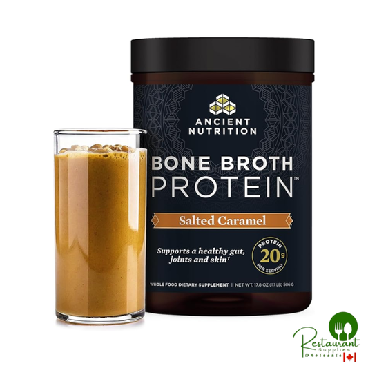 Ancient Nutrition Bone Broth Protein Powder, Salted Caramel