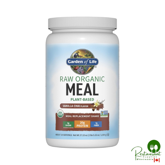 Garden of Life Meal Replacement Shakes, Raw Organic, Vanilla Chai Protein Powder 2.5lbs