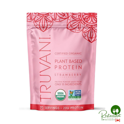 Truvani Vegan Pea Protein Powder | Strawberry