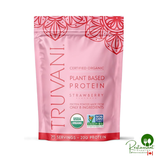 Truvani Vegan Pea Protein Powder | Strawberry