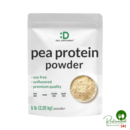 Unflavored Pea Protein Powder, 5lbs