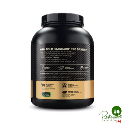 Optimum Nutrition GS Pro Gainer Weight Gainer Protein Powder 5.09lbs