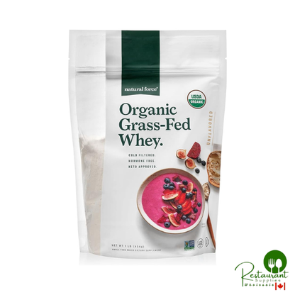 Natural Force Grass Fed Organic Whey Protein Powder