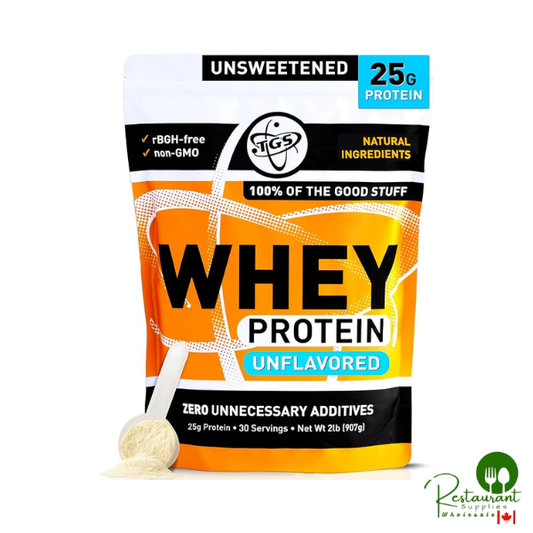 TGS Nutrition Whey Protein Powder Unflavored 2lbs