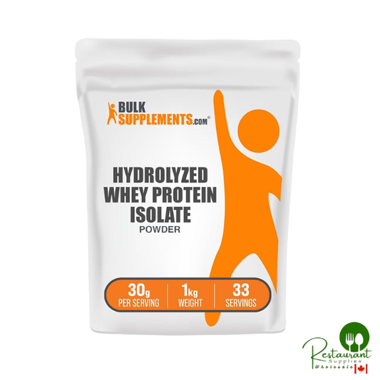 BulkSupplements.com Hydrolyzed Whey Protein Isolate Powder 2.2lbs
