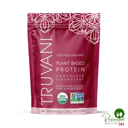 Truvani Vegan Pea Protein Powder | Chocolate Strawberry
