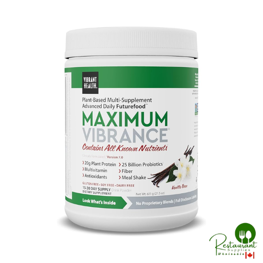 Vibrant Health, Maximum Vibrance, Complete Vegan Meal Shake