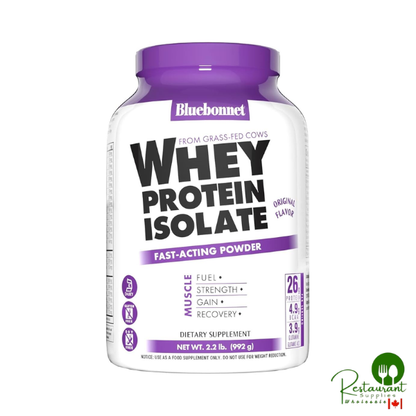 Bluebonnet Nutrition Whey Protein Isolate Powder 2.2lbs