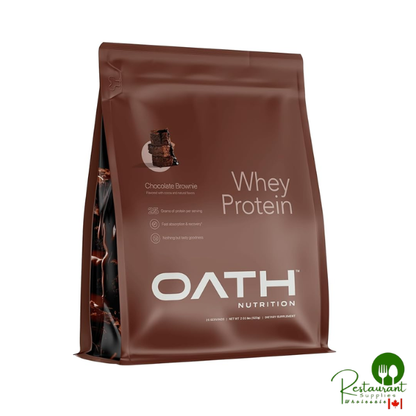 Oath Nutrition Whey Protein Powder, Chocolate Brownie