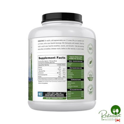 Carlyle Grass Fed Whey Protein Powder | 5lb
