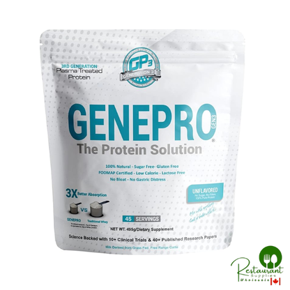 Unflavored Protein Powder 1.12lbs - Whey Isolate Supplement Shake