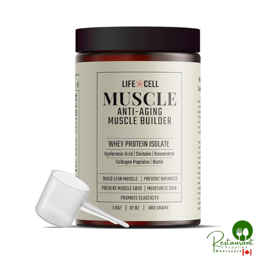 LifeCell Whey Protein – Anti-Aging Muscle Builder with Shiitake Mushroom 2lbs