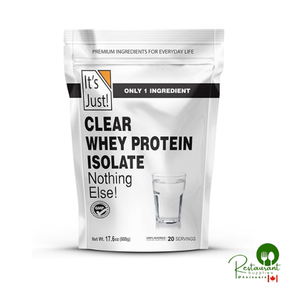 It's Just! - Clear Whey Isolate, WPI-90, Zero Carbs, Protein Powder