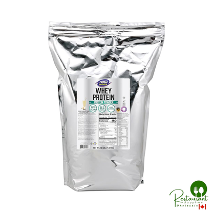 NOW Foods Sports Nutrition, Creamy Vanilla Powder 10.8lbs