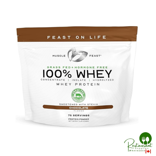Muscle Feast 100% Grass Fed Whey Protein Powder 5lbs