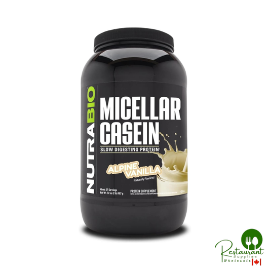 NutraBio Casein Protein Powder, Micellar Casien Powder
