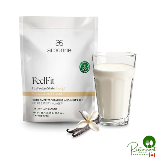Arbonne Feelfit Pea Protein Shake - Daily Supplement Powder 2lbs