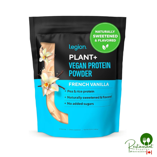 LEGION Plant+ Vegan Protein Powder, Vanilla - Rice and Pea