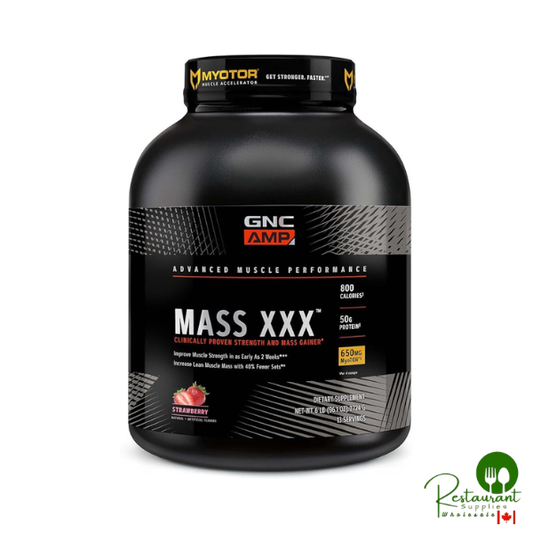 GNC AMP Mass XXX, Clinically Proven Weight Gainer Protein Powder