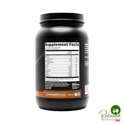 Sculpt Nation by V Shred Protein Powder 2.5lbs (Chocolate)