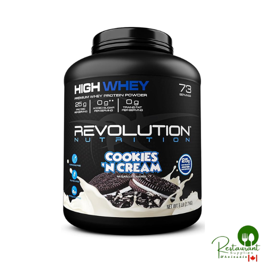 Revolution Nutrition, High Whey, Protein Powder 6LB