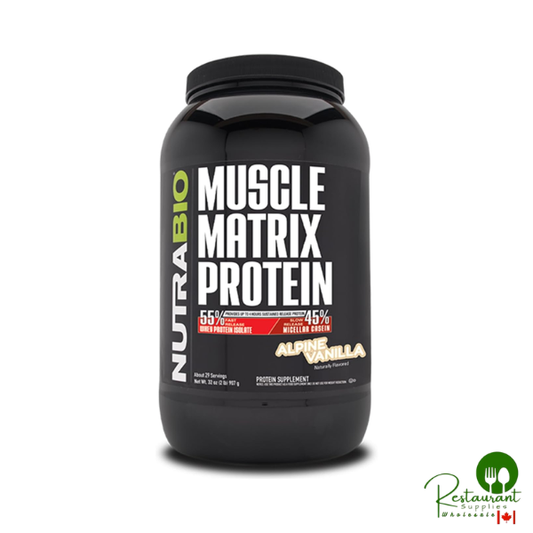 NutraBio Muscle Matrix Protein Powder 2lbs